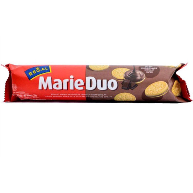 Jual Biskuit Regal Marie Duo Roll Chocolate / Peanut Butter 100gr ...
