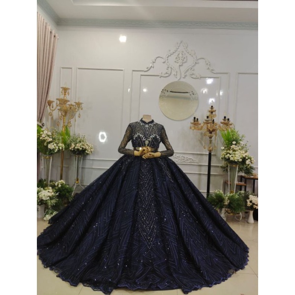 Jual Gaun Mekar Gown Wedding Cantik Murah Shopee Indonesia