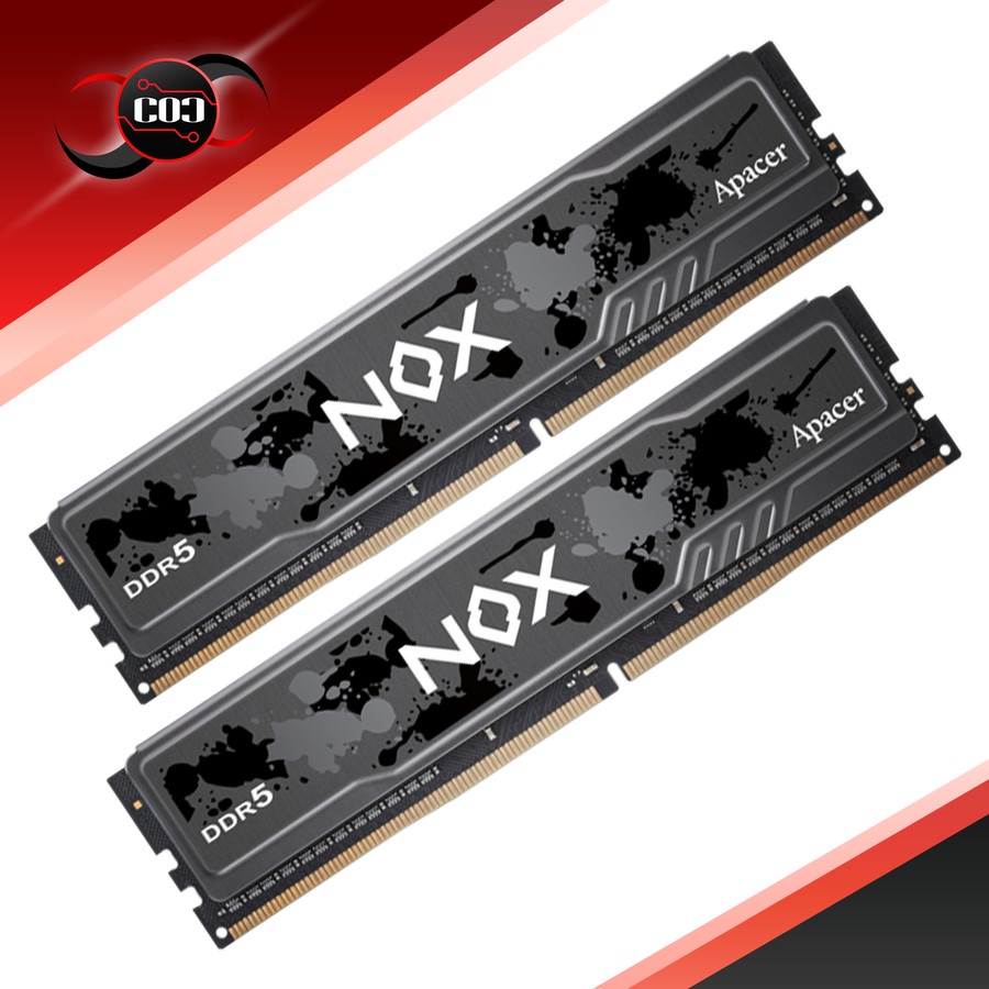 Jual Apacer NOX DDR5 6000 Mhz Dual Channel 32GB (2x16GB) | Shopee Indonesia