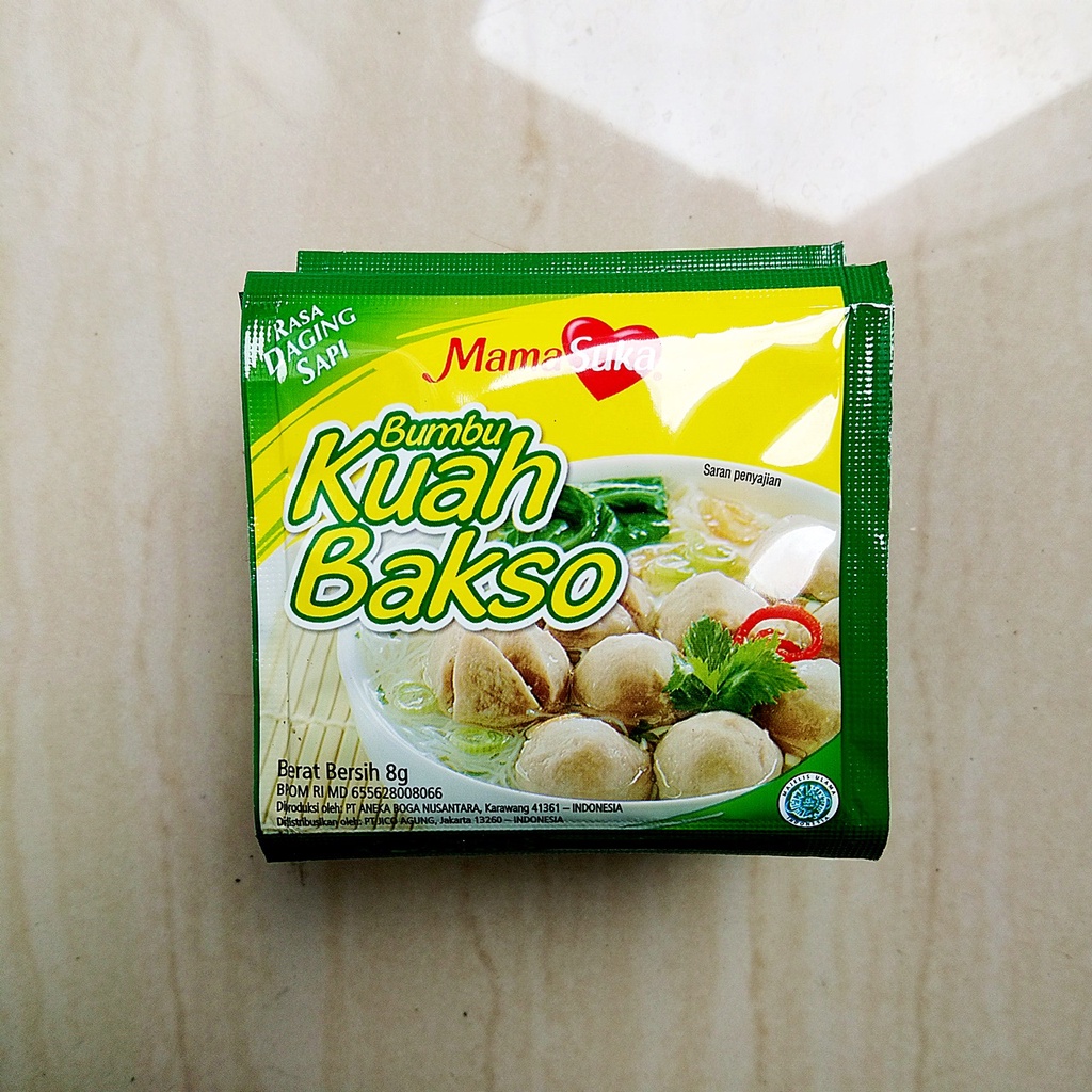 Jual Mamasuka Bumbu Kuah Bakso 8 Gr Shopee Indonesia