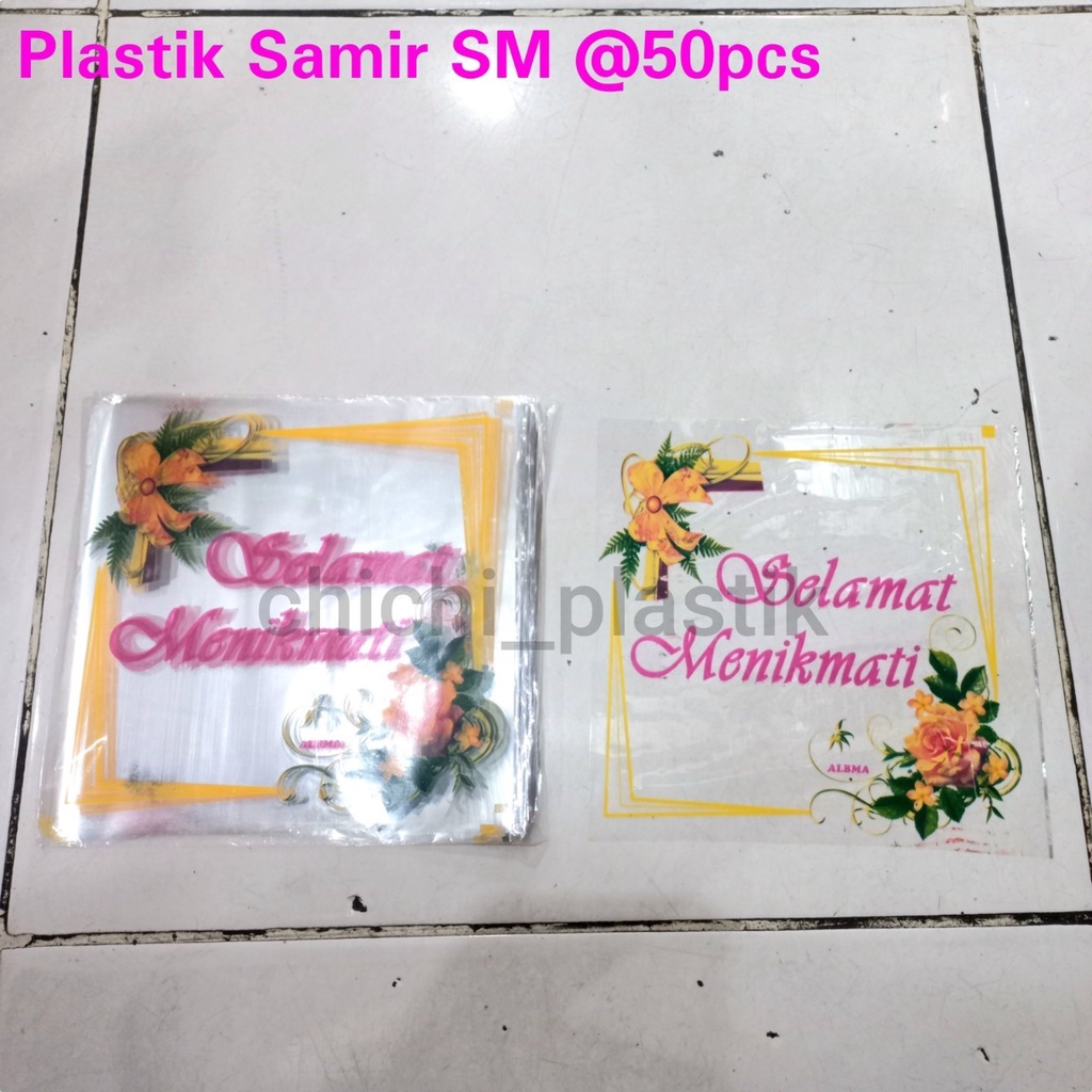 Jual Plastik Samir Bening Selamat Menikmati 18x18 20x20 Plastik Samir