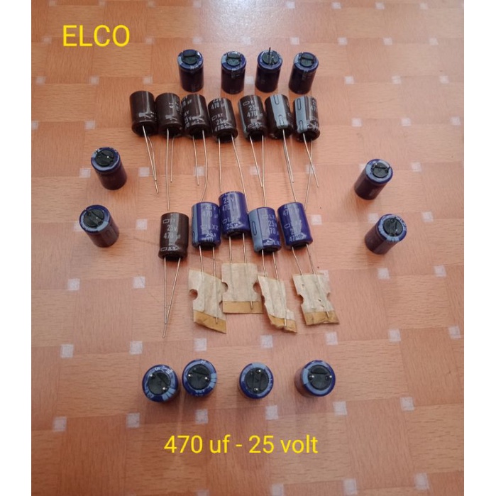 Set Da 10 Condensatori Elettrolitici 470&mu;F 16V - Sencore, Radiale, -40&deg;C A +105&deg;C