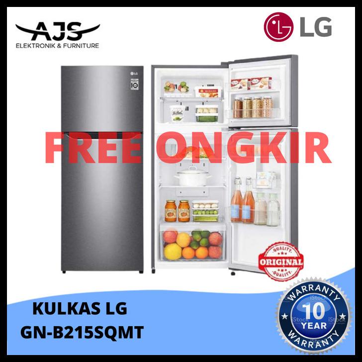 Jual Kulkas Lg Gn-B215Sqmt Kulkas 2 Pintu - Smart Inverter Compressor ...