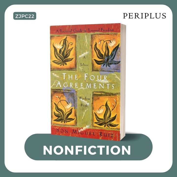 The Four Agreements Paperback by Don Miguel Ruiz A Practical Guide to  Freedom 9781878424310