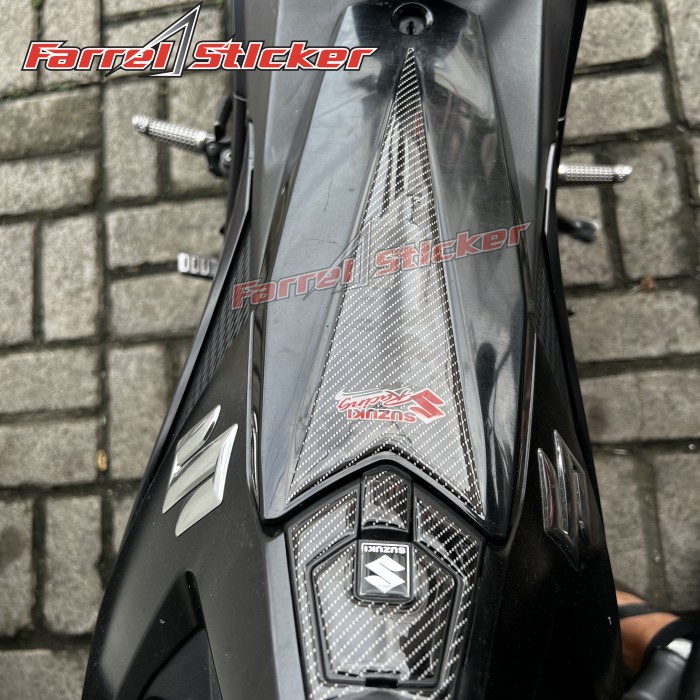 Jual STICKER RAIDER STIKER PAD PROTECTOR UNDERBONE SATRIA FU INJEKSI ...