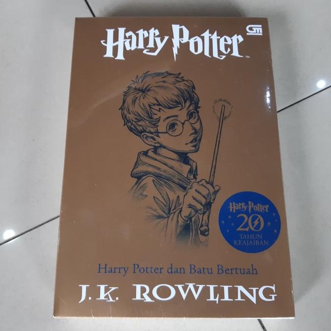 Jual Novel Harry Potter Dan Batu Bertuah (Cover Baru, Buku #1) | Shopee ...