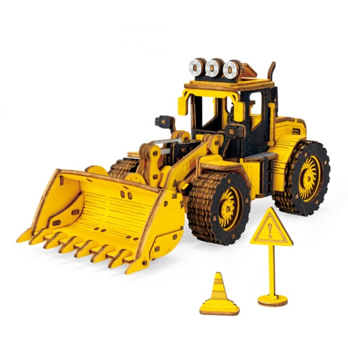 Jual Robotime ROKR Bulldozer Engineering Vehicle 3D Wooden Puzzle ...