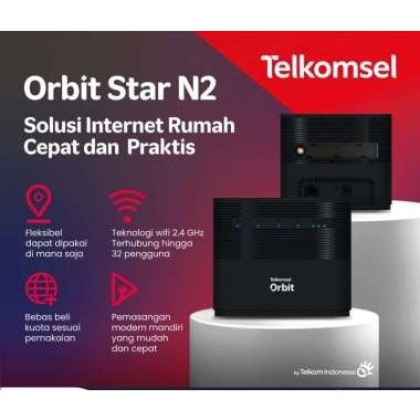 Jual Telkomsel Orbit Star N2 Modem Wifi 4G High Speed | Shopee Indonesia