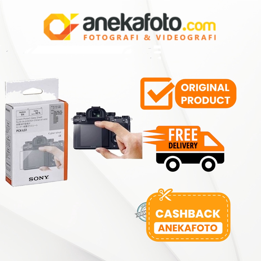 Jual SONY CAMERA SCREEN PROTECT GLASS PCKLG1 WHITE Shopee Indonesia