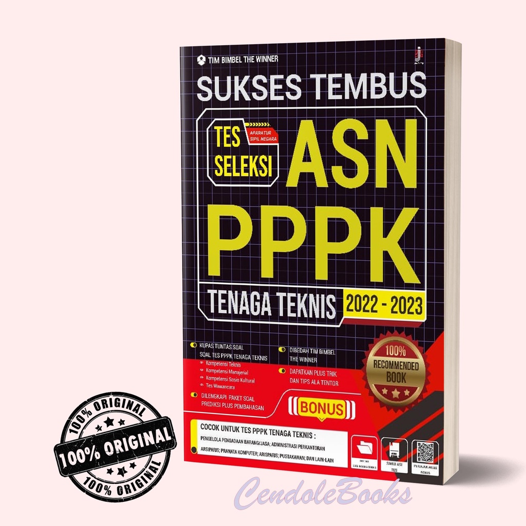 Jual Buku Tes ASN PPPK 2023 : SUKSES TEMBUS TES SELEKSI ASN PPPK ...