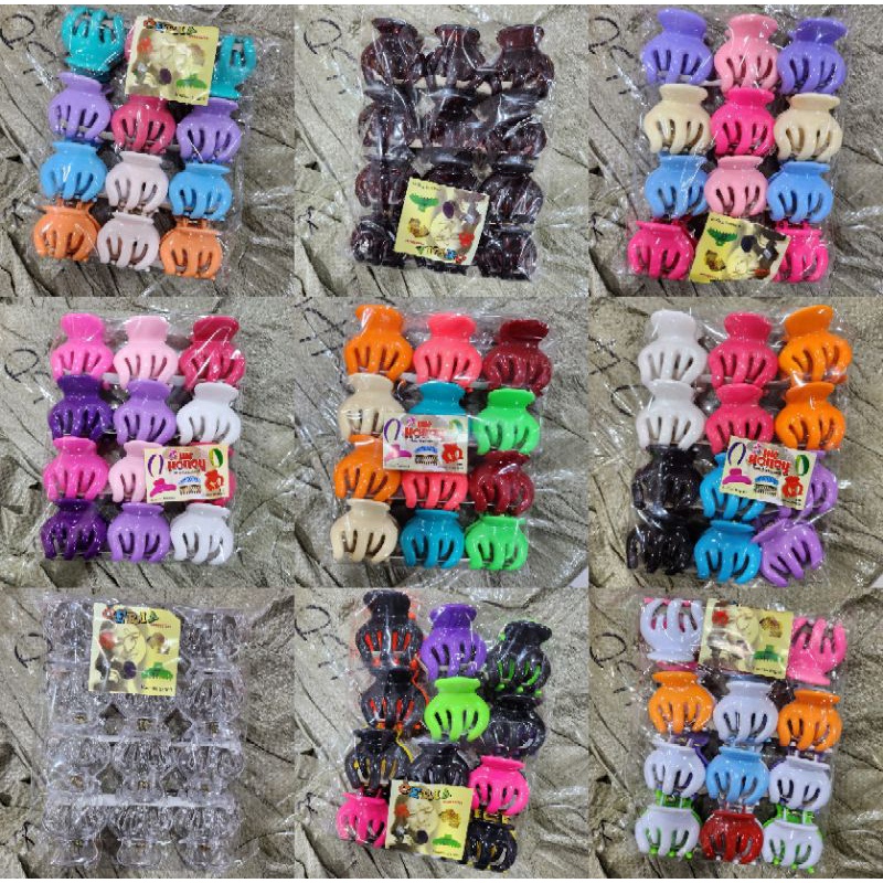 Jual Jepit rambut jedai cakar 5 ukuran 5cm isi 12 pcs | Shopee Indonesia