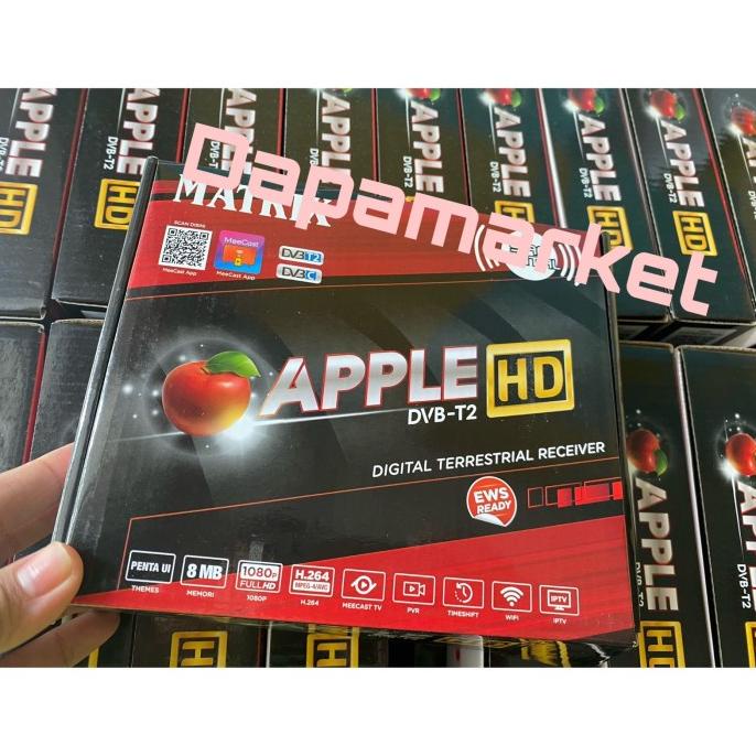 Jual SET TOP BOX DVBT2 STB MATRIX MERAH STB TV DIGITAL DONGLE WIFI HDMI ...