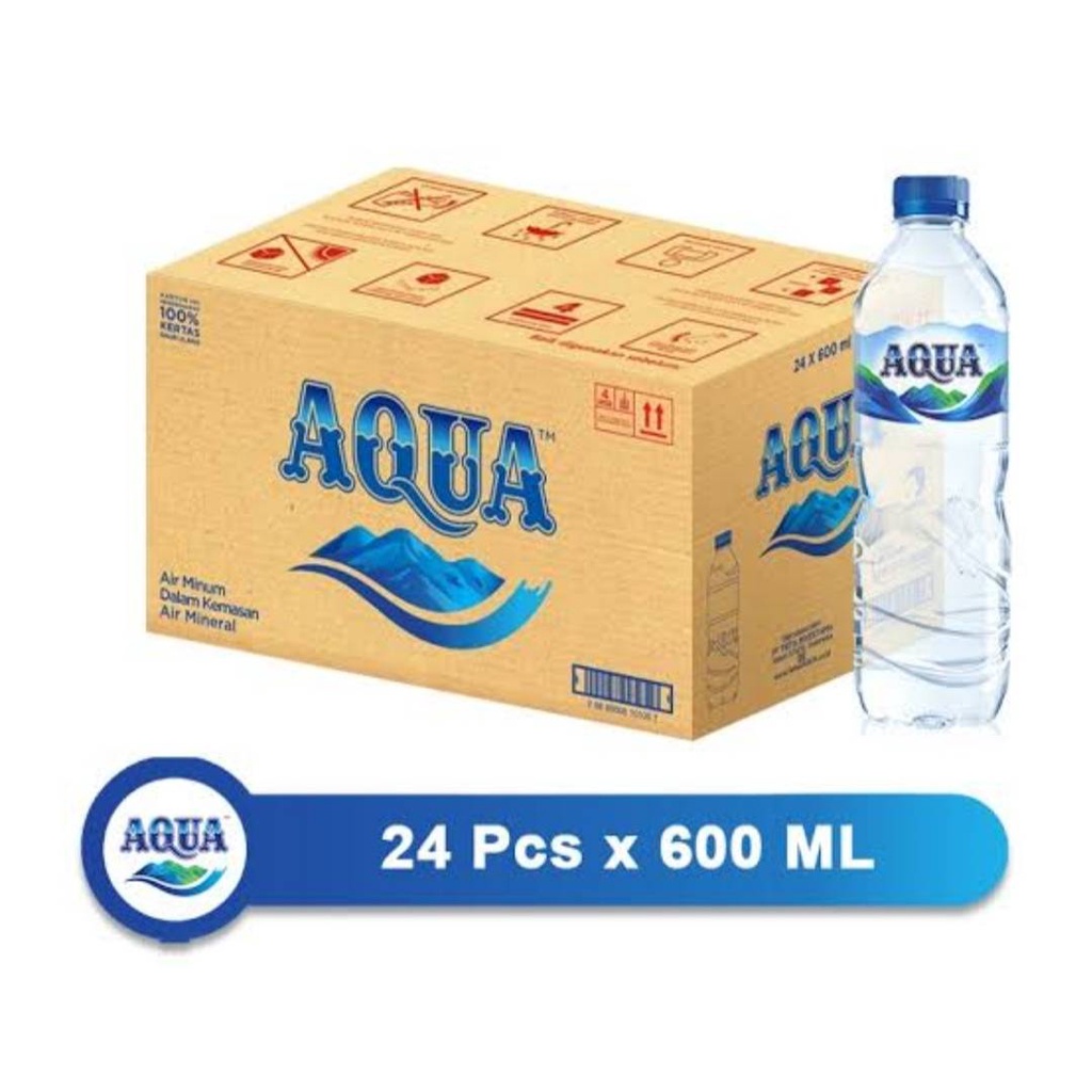 Jual Aqua Air Mineral Gelasminitanggungliteran 220ml330ml600ml1500ml Harga Per 1 Dus 6789