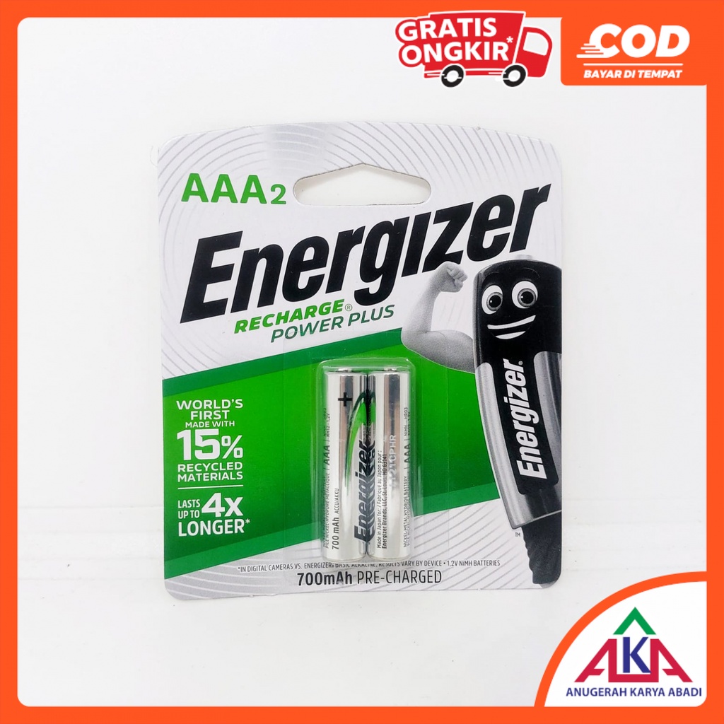 Jual Energizer Recharge Mini Charger Baterai Slot For Aa Aaa Shopee