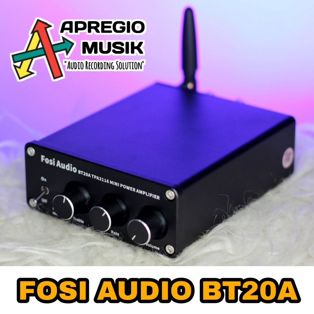 Jual Fosi Audio Bluetooth 5.0 Amplifier 2 Channel Stereo Class D ...