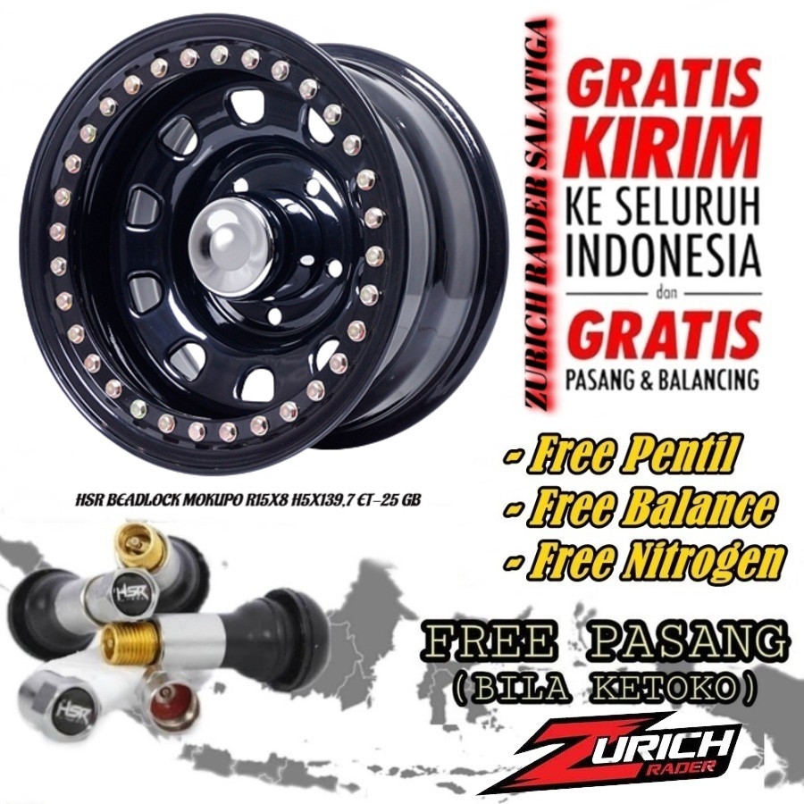 Jual Velg Mobil Feroza Taft Escudo Jimny Ring Pelek Offrod Hsr