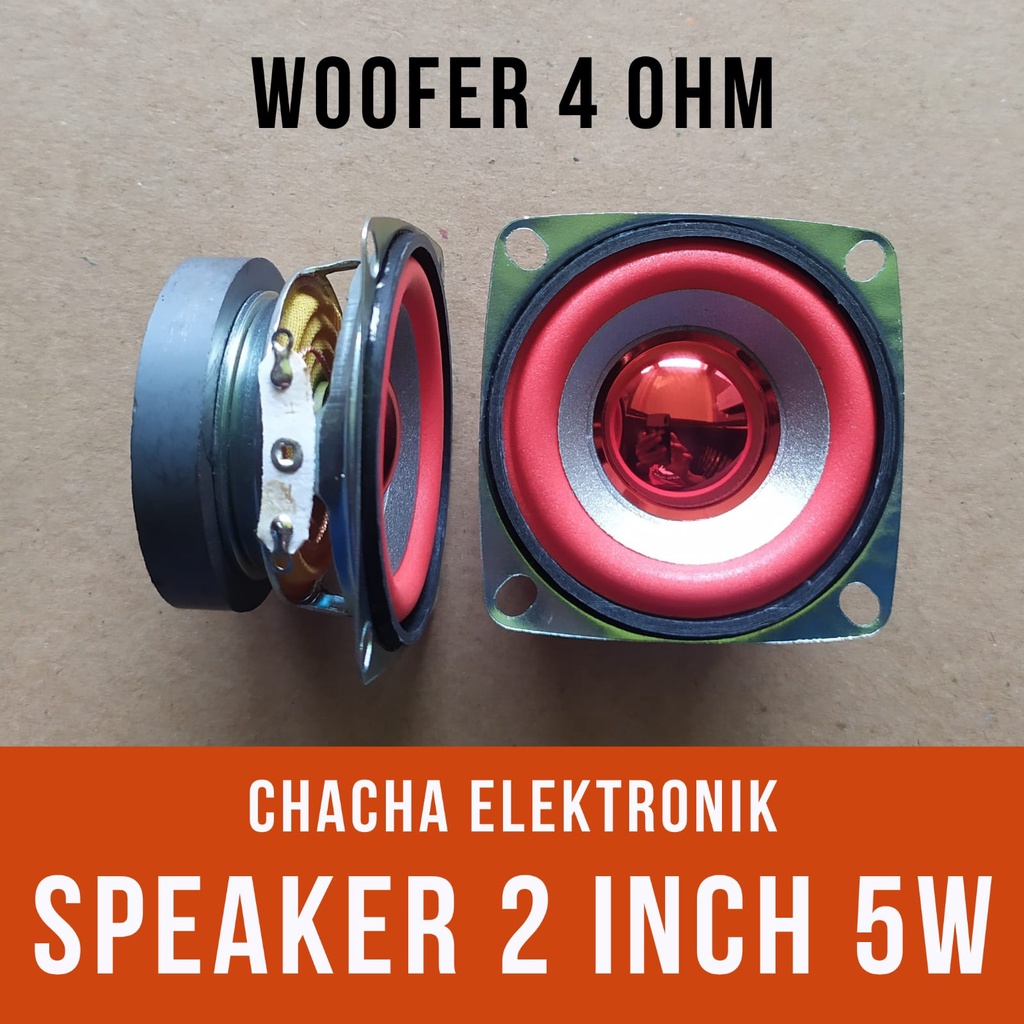 Jual SPEAKER 2 INCH 4 OHM 5W SPEAKER MUSIC BOX | Shopee Indonesia