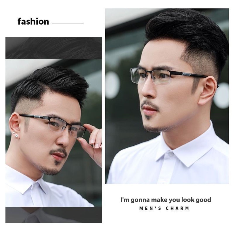 Jual kacamata baca dan jalan presbiopi lensa jernih +1.00~+4.00 anti