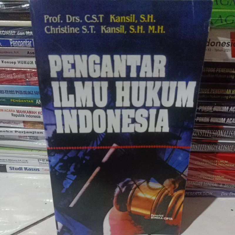 Jual Pengantar Ilmu Hukum Indonesia By Kansil | Shopee Indonesia