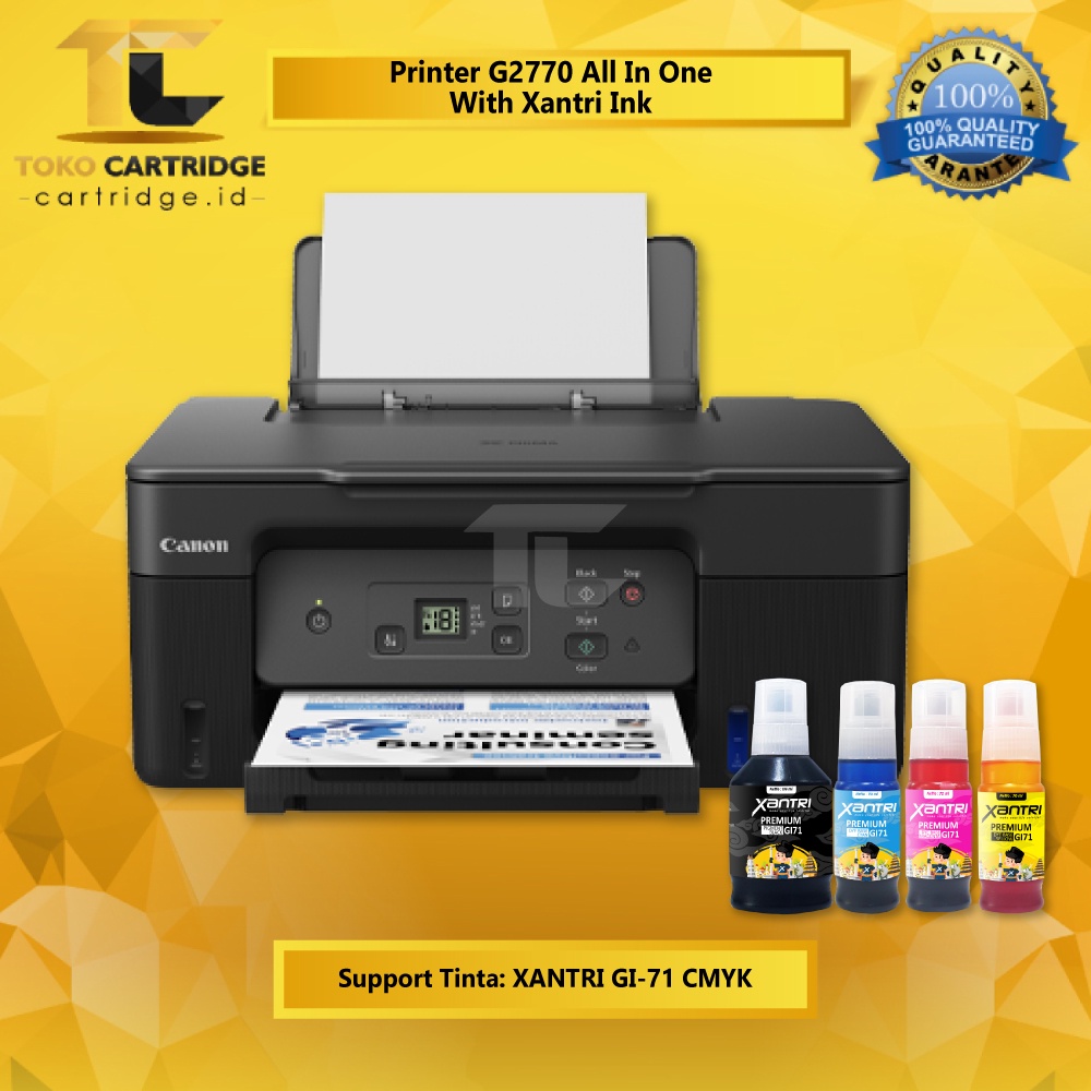 Jual Printer G2770 G 2770 All In One Print Scan Copy A4 With TInta GI71 ...
