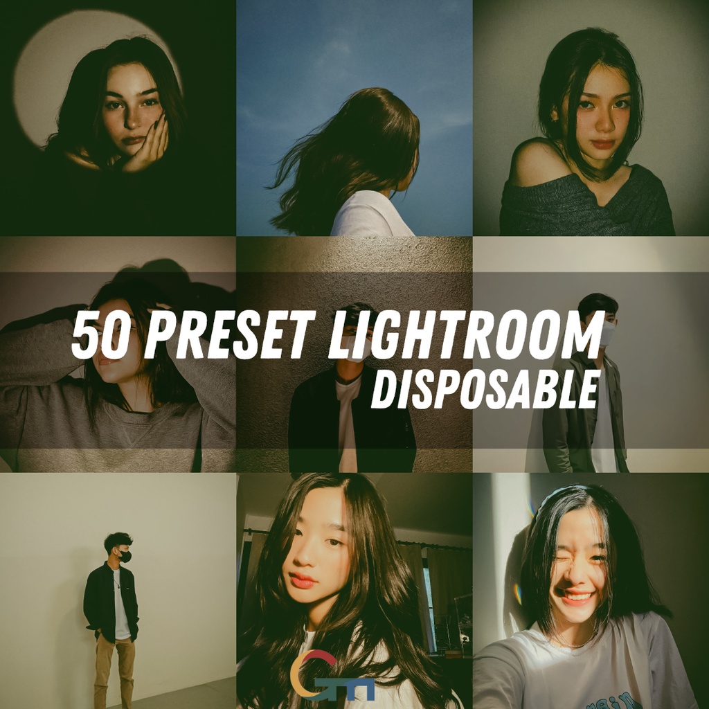 Jual 50 PRESET LIGHTROOM DISPOSABLE AESTHETIC PREMIUM BEST SELLER Shopee Indonesia