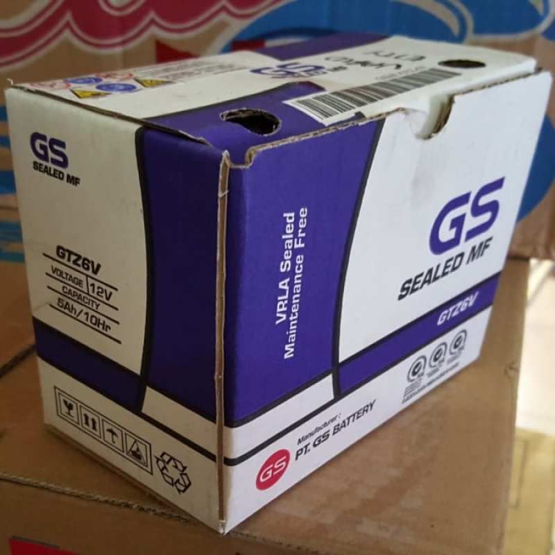 Jual Aki Gs GTZ6V Original 100% | Shopee Indonesia
