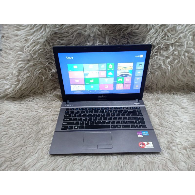 Jual Laptop Axioo Neon RNE Ram 4gb HDD 500gb core i3 Siap pakai ...