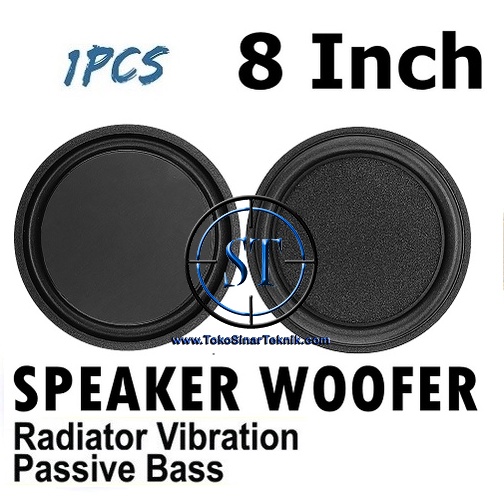 Jual Bass Radiator Woofer Vibration Membrane 8 inch 196mm Passive