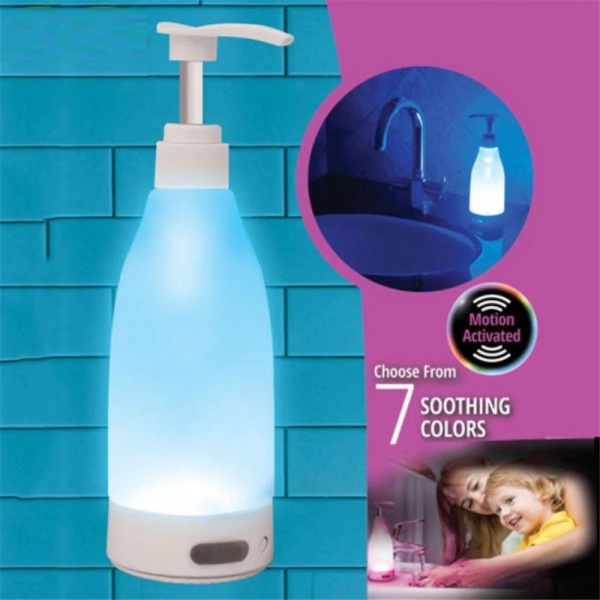 Jual cair 7 tempat Sabun Sensor botol Dispenser LED Jual Limited Brite ...