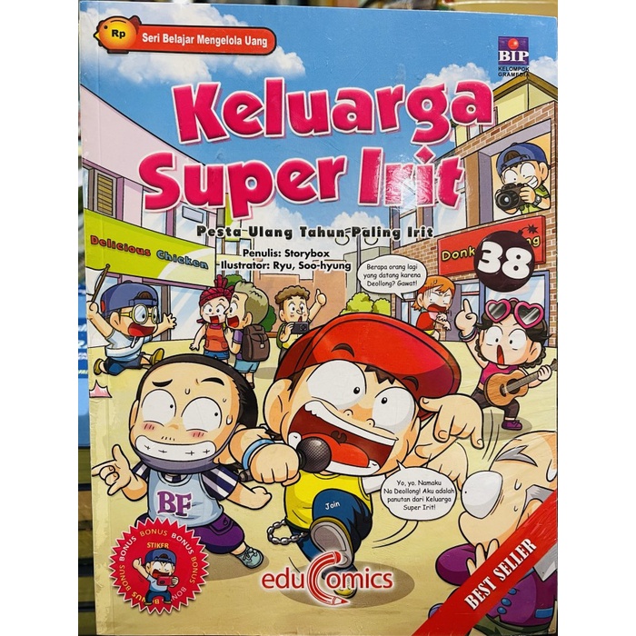 Jual Buku Komik Keluarga Super Irit Vol 38 Sjs27 Shopee Indonesia