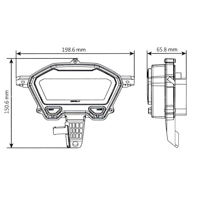 Jual Speedometer Koso Remora New Vario 125 Vario 150 Esp Koso Original
