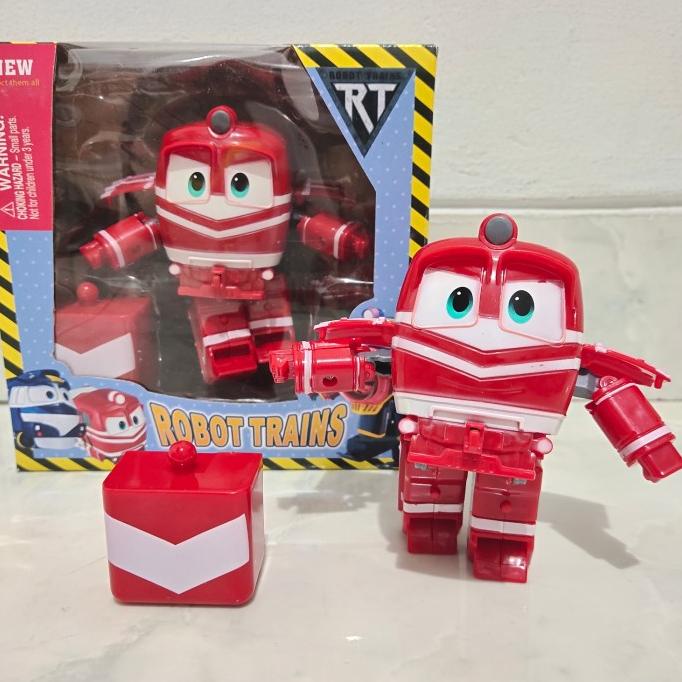 Mainan Anak Robot Train Kereta Robot Transforming