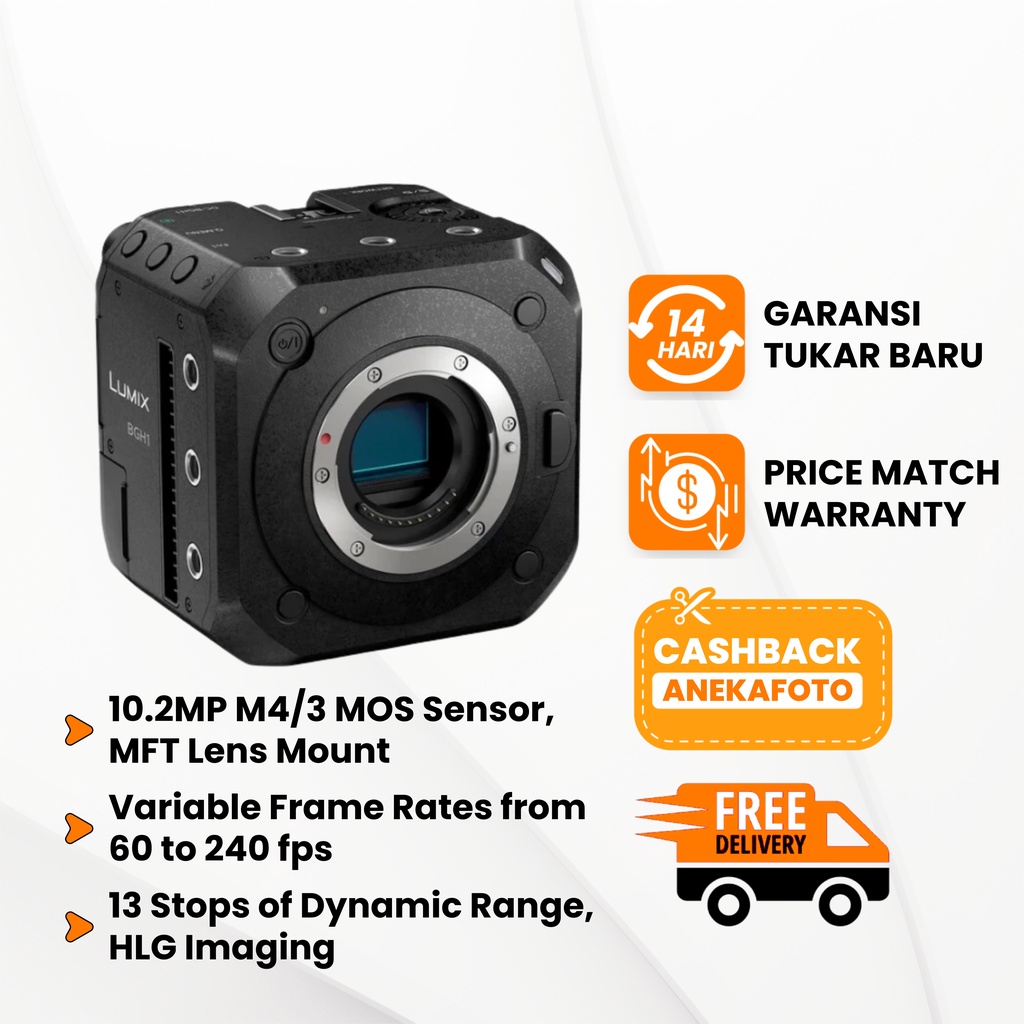 Jual Panasonic LUMIX BGH1 Cinema 4K Box Camera | Shopee Indonesia