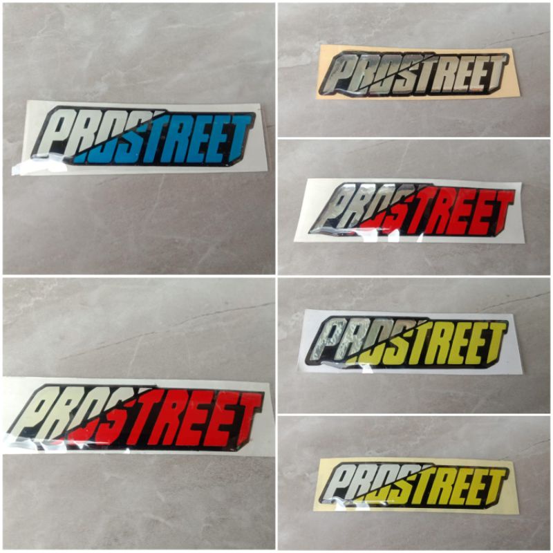 Jual Emblem prostreet timbul lentur | Shopee Indonesia