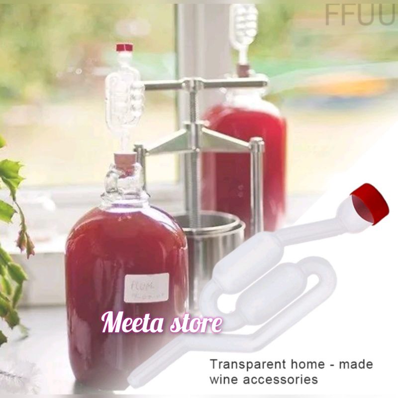 Jual airlock fermentasi anggur wine Shopee Indonesia