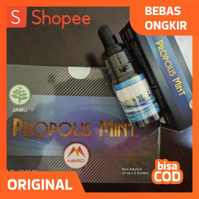 Jual Propolis Merci Mint Brazilliant 10 ml | Shopee Indonesia
