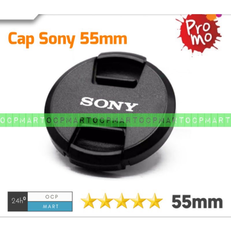 Jual Lens Cap Sony 55mm Tutup lensa 55 mm 28-70mm 16-70mm 35mm 18-135mm ...
