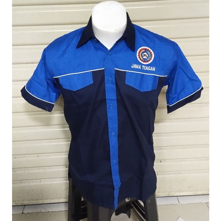 Jual Kemeja SPSI Kemeja Serikat Pekerja Seluruh Indonesia pria/wanita ...