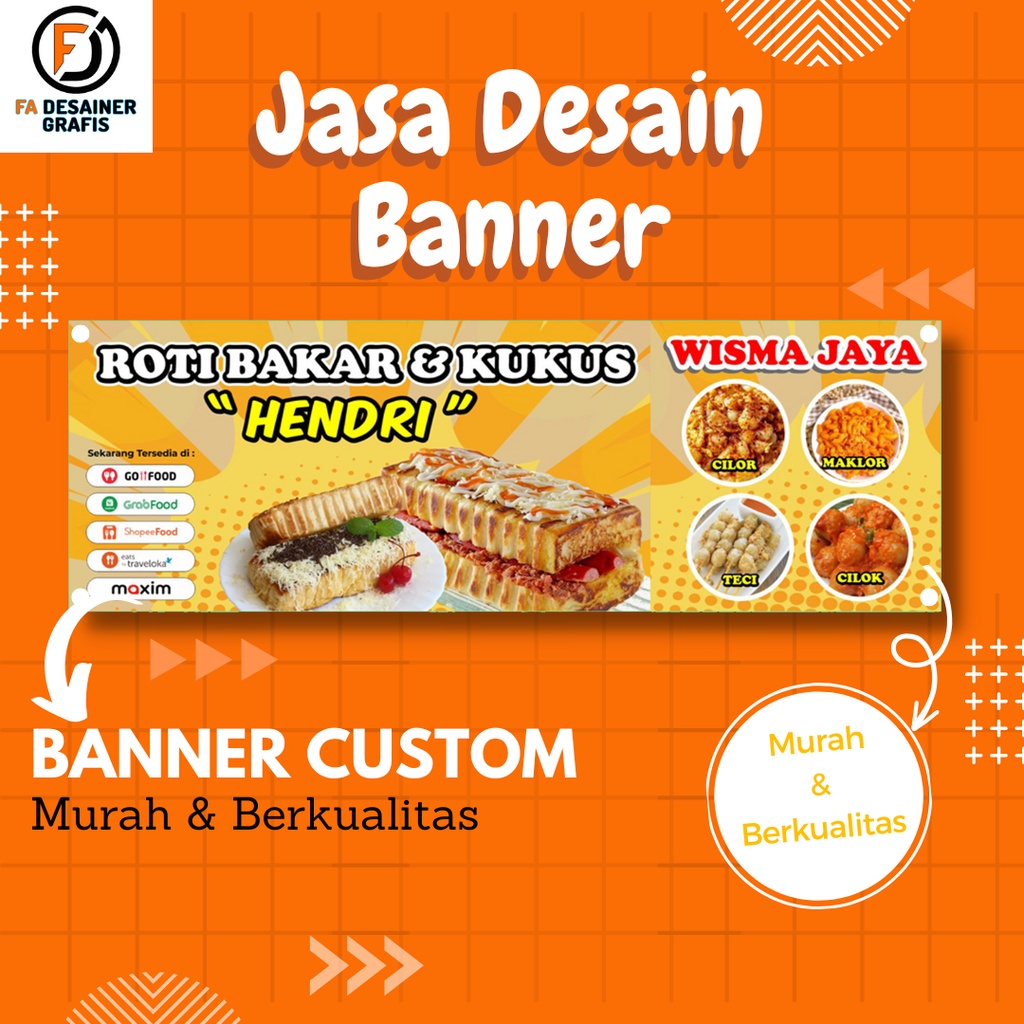 Jual Jasa Desain Banner/Jasa Desain | Shopee Indonesia