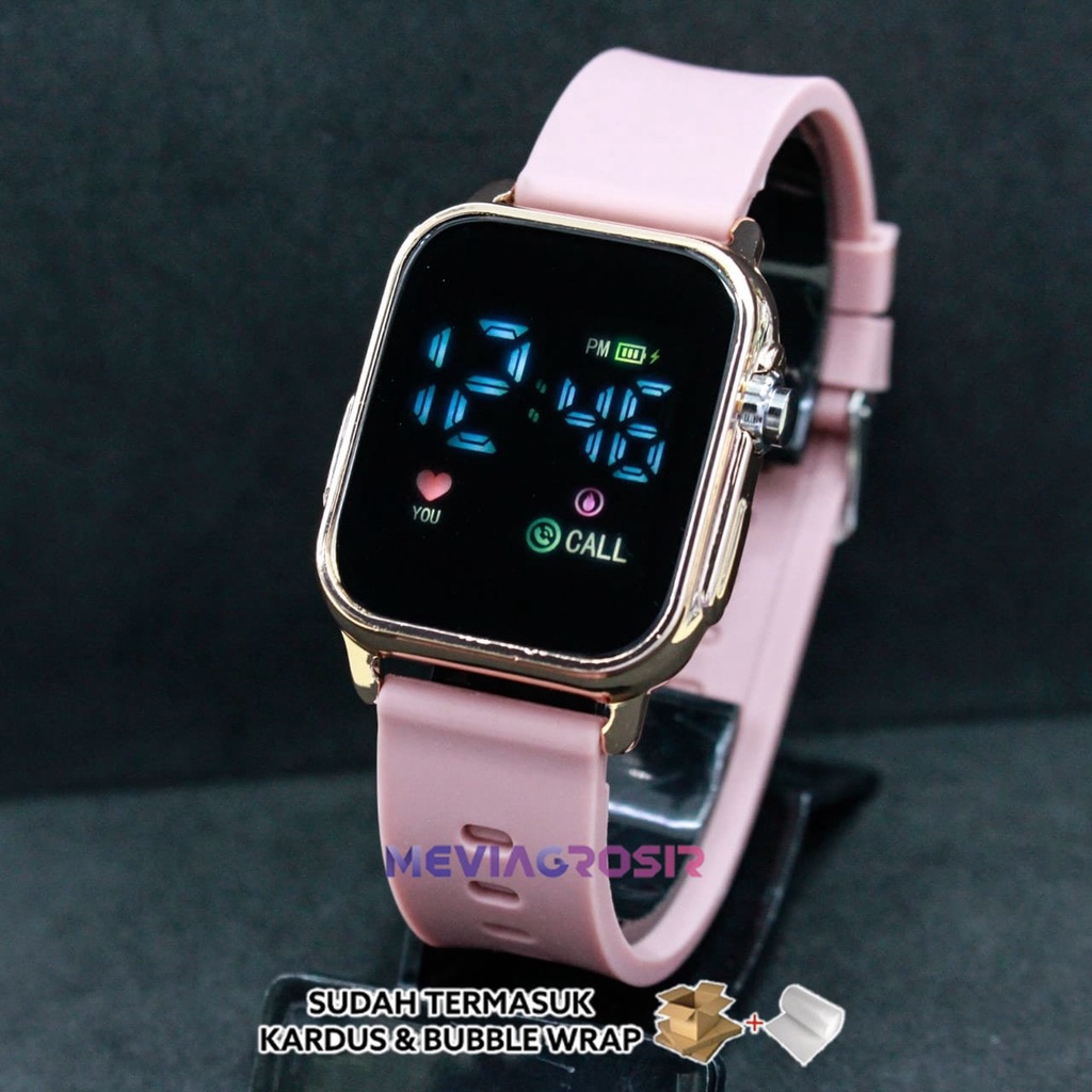 Jual Jam LED Digital Wanita Pria Unisex Couple Jam Tangan LED WATCH ...