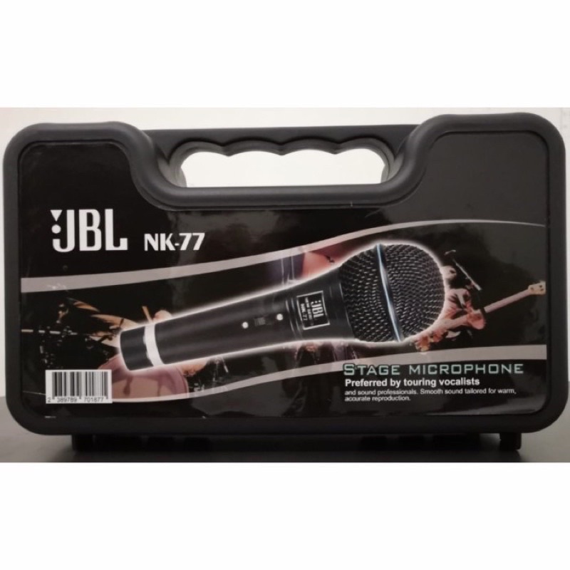 Jual JBL Microphone Kabel NK77 Mic Super Body Besi dilengkapi koper