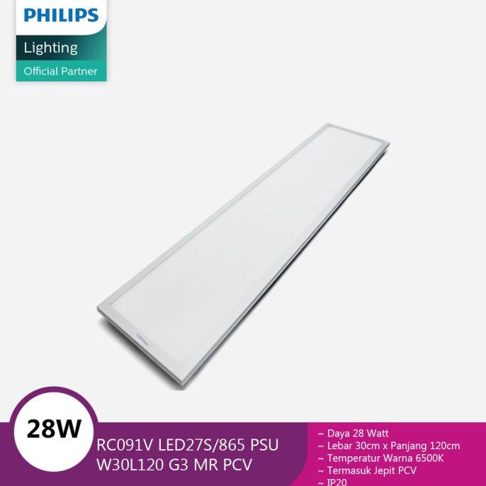 Jual Philips Lampu Panel Led Rc V Led S Psu W L G Mr Pcv