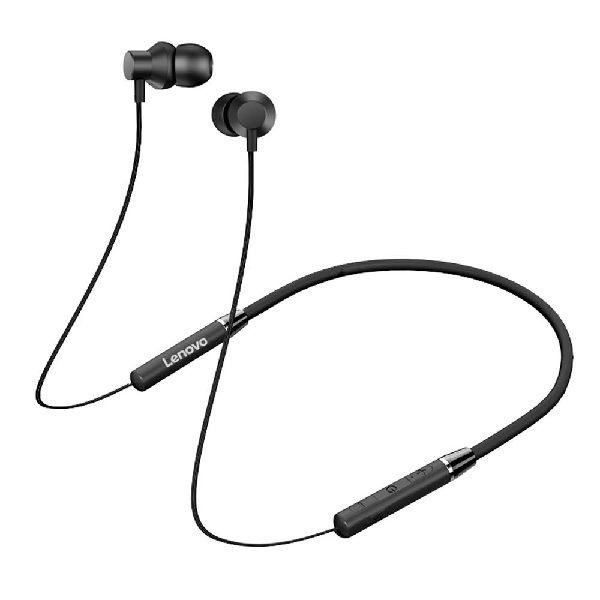 Bluetooth Headset Lenovo HE05 Neckband Sport Earphone Headphone Magnet