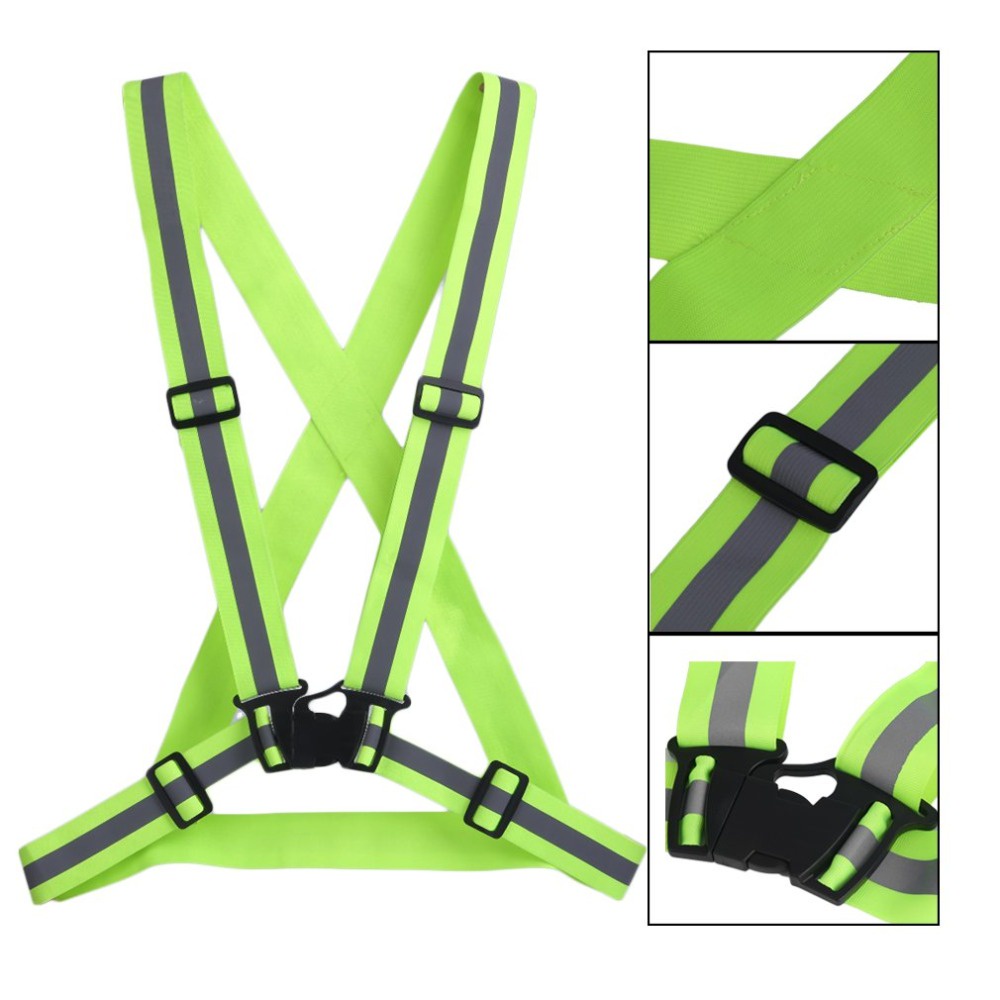 Jual Rompi Proyek Reflektor Bahan Karet Elastis Model V Safety Belt