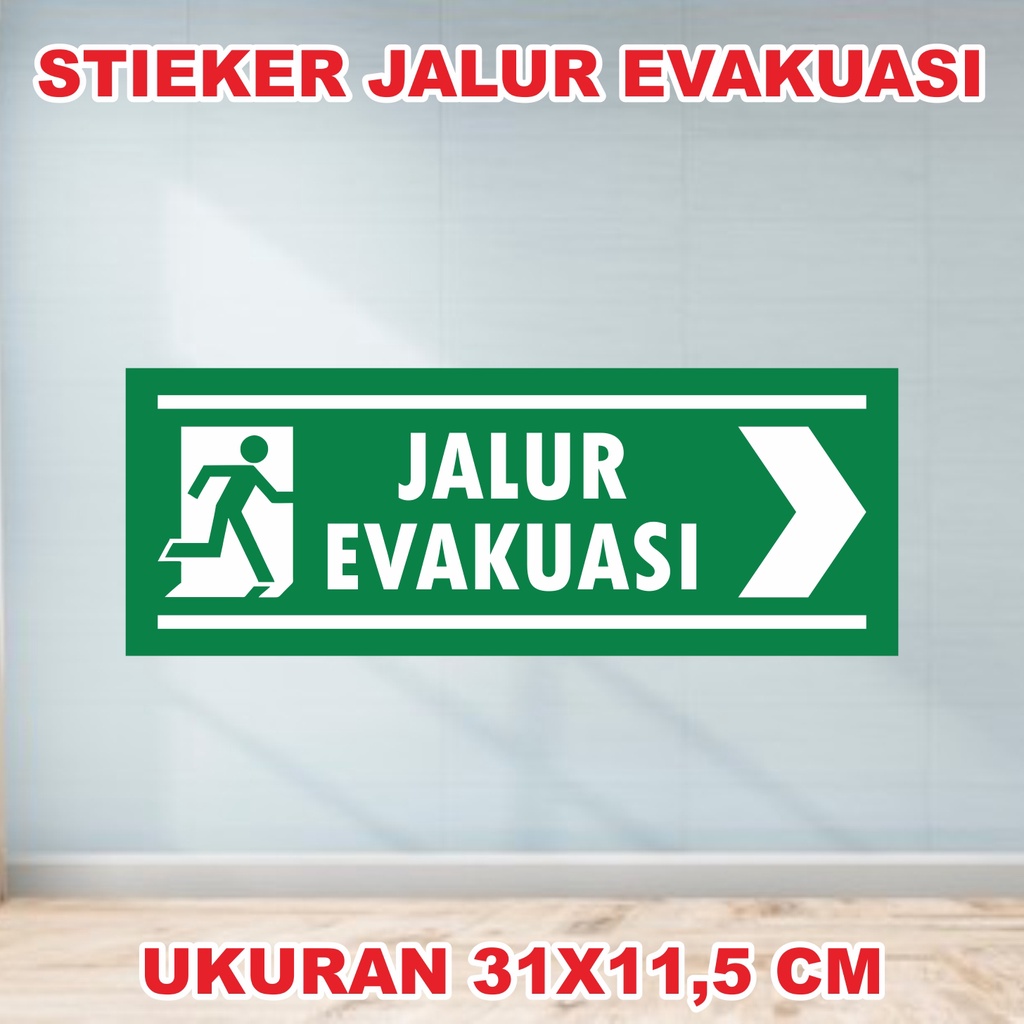 Jual Stiker Jalur Evakuasi | Shopee Indonesia