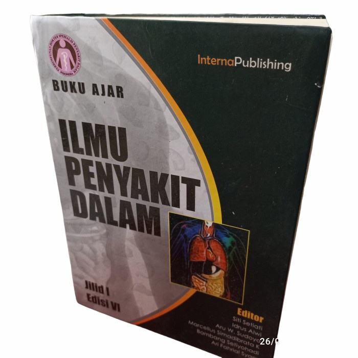 Jual Buku Ajar Ilmu Penyakit Dalam Jilid 1 Edisi 6 Interna Publishing ...