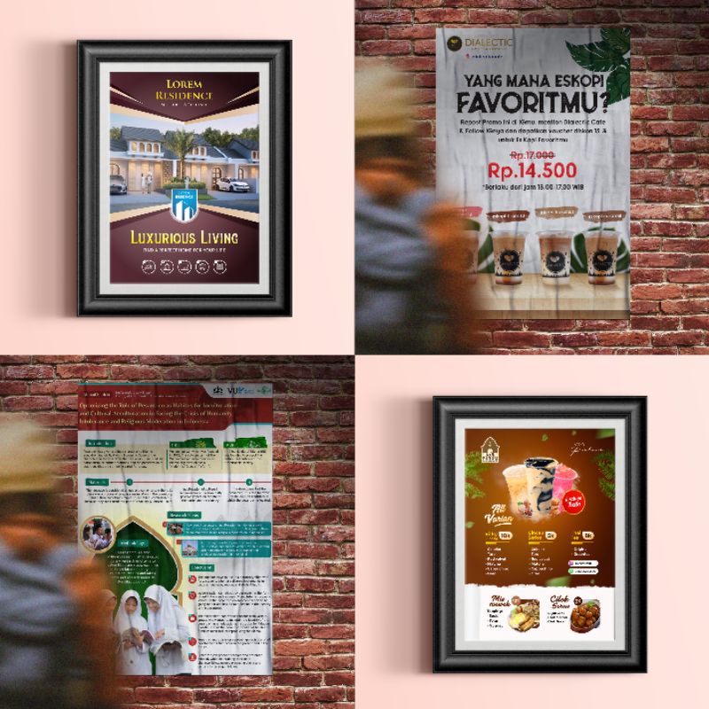 Jual Desain Poster/Brosur/Flyer untuk Event, Infografis, Daftar Menu ...