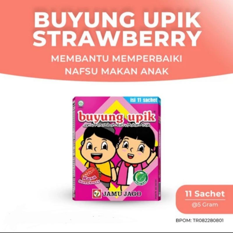 Jual Buyung Upik Rasa Strawberry Membantu Meningkatkan Nafsu Makan ...