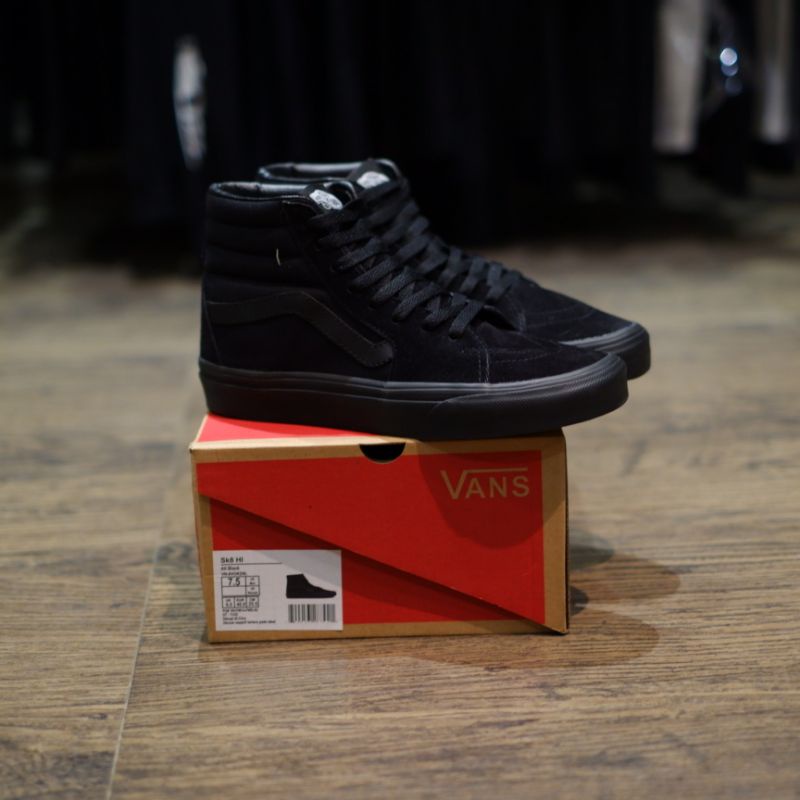 Jual VANS SK8 ALL BLACK Shopee Indonesia