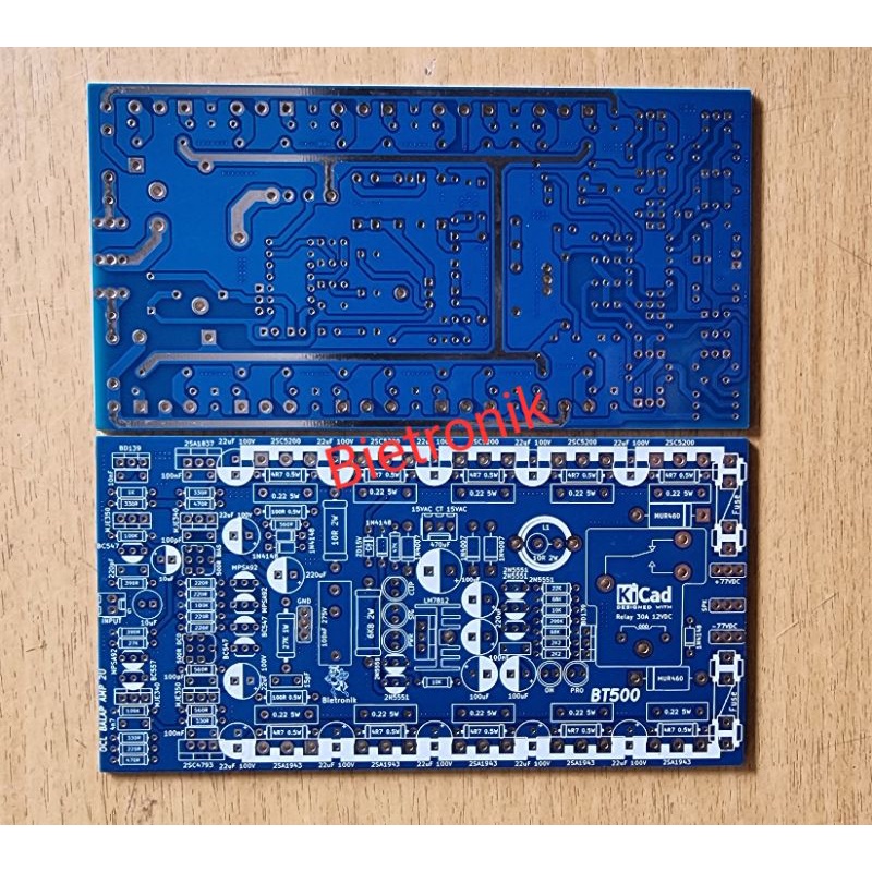 Jual PCB OCL Balap BT500 Amp 2U Dauble Layer | Shopee Indonesia